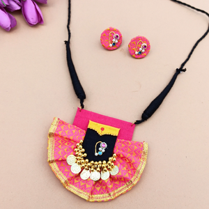Pink Mahalakshmi Necklace
