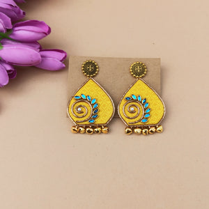 Yellow Noor Jhumka